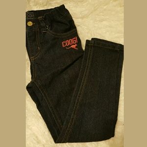 COOGI Blue Skinny Jeans jegging Pants Sz 5 Kids